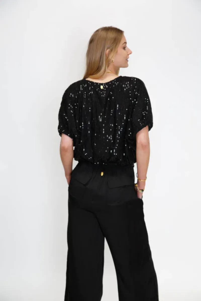 Monaco Top Black