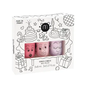Nail Polishes Party x 3 - Nailmatic Kids