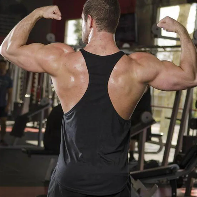 New Arrivals Bodybuilding stringer tank top Superman Gyms sleeveless t shirt men Fitness Vest Singlet sportswear workout tanktop