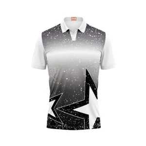 Next Print Customised Polo Neck White Jersey NPTS08