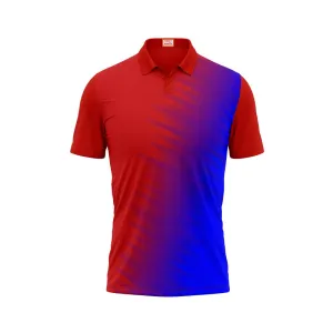 Next Print Customized Polo Neck Red Jersey NPTS01