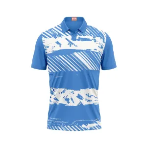 Next Print Customized Polo Neck Skyblue Jersey Design 7