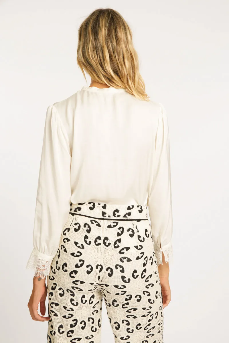 Olivette Ivory Top