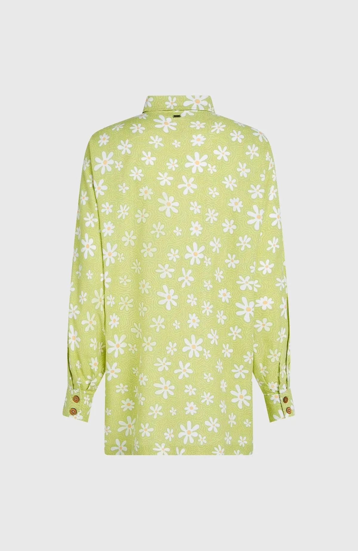 O'Neill Beach Vintage Long Shirt Green Daisyline