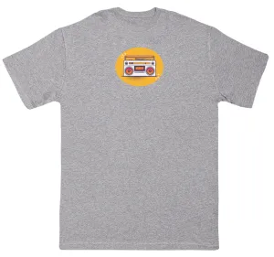 Orange Cassette - Kids Oversized Comfy T-Shirt