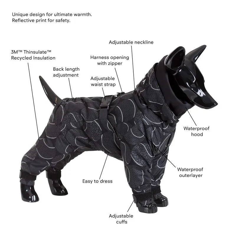 Paikka Dog Winter Suit Black