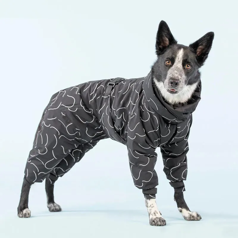 Paikka Dog Winter Suit Black