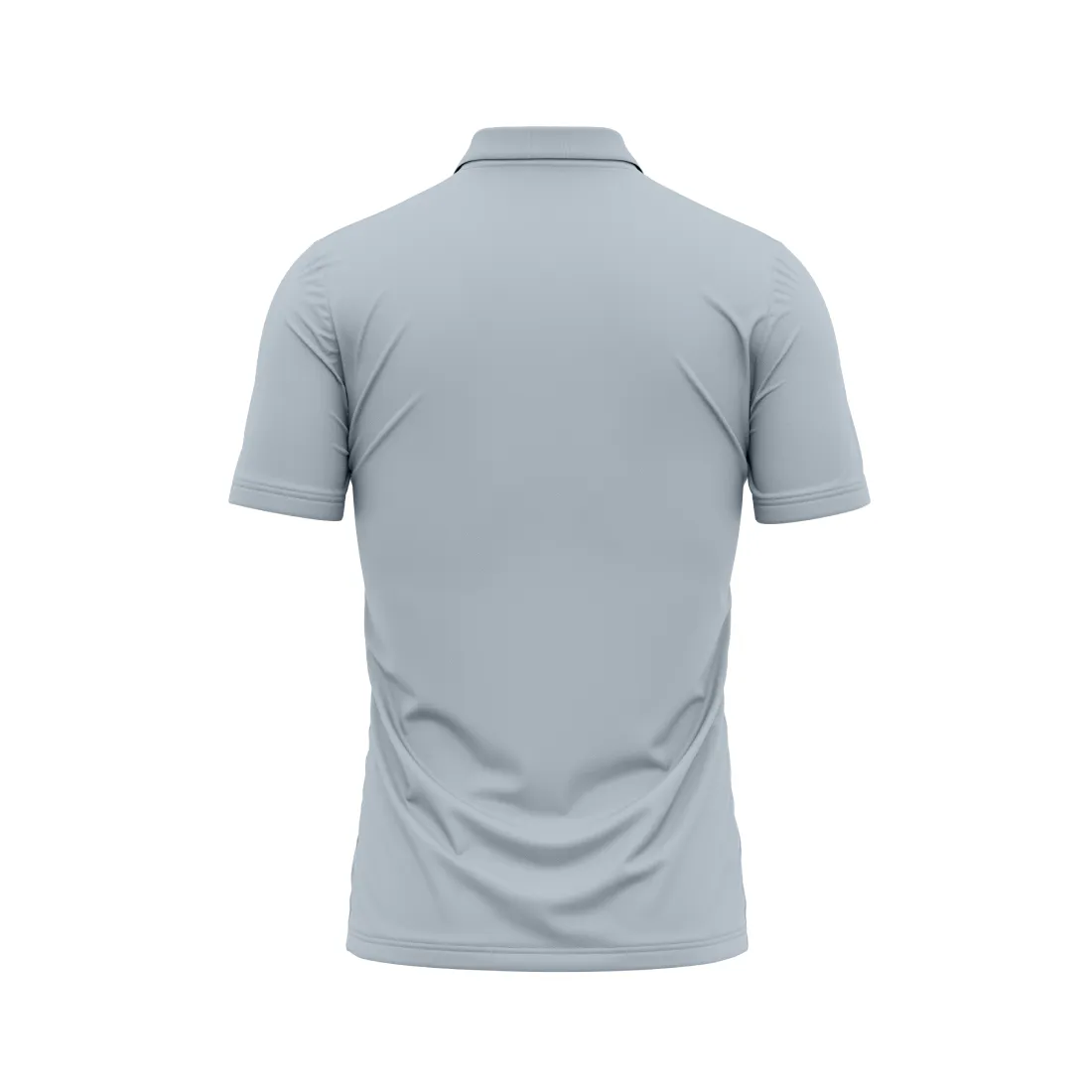 Polo Neck Printed Jersey Grey NP50000175