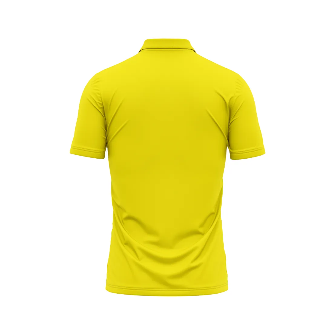 Polo Neck Printed Jersey Yellow NP5000016