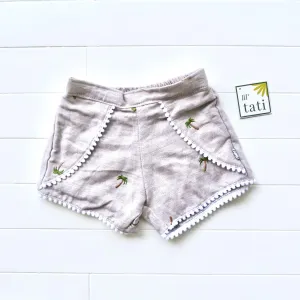 Pompom Shorts in Kokobop Linen