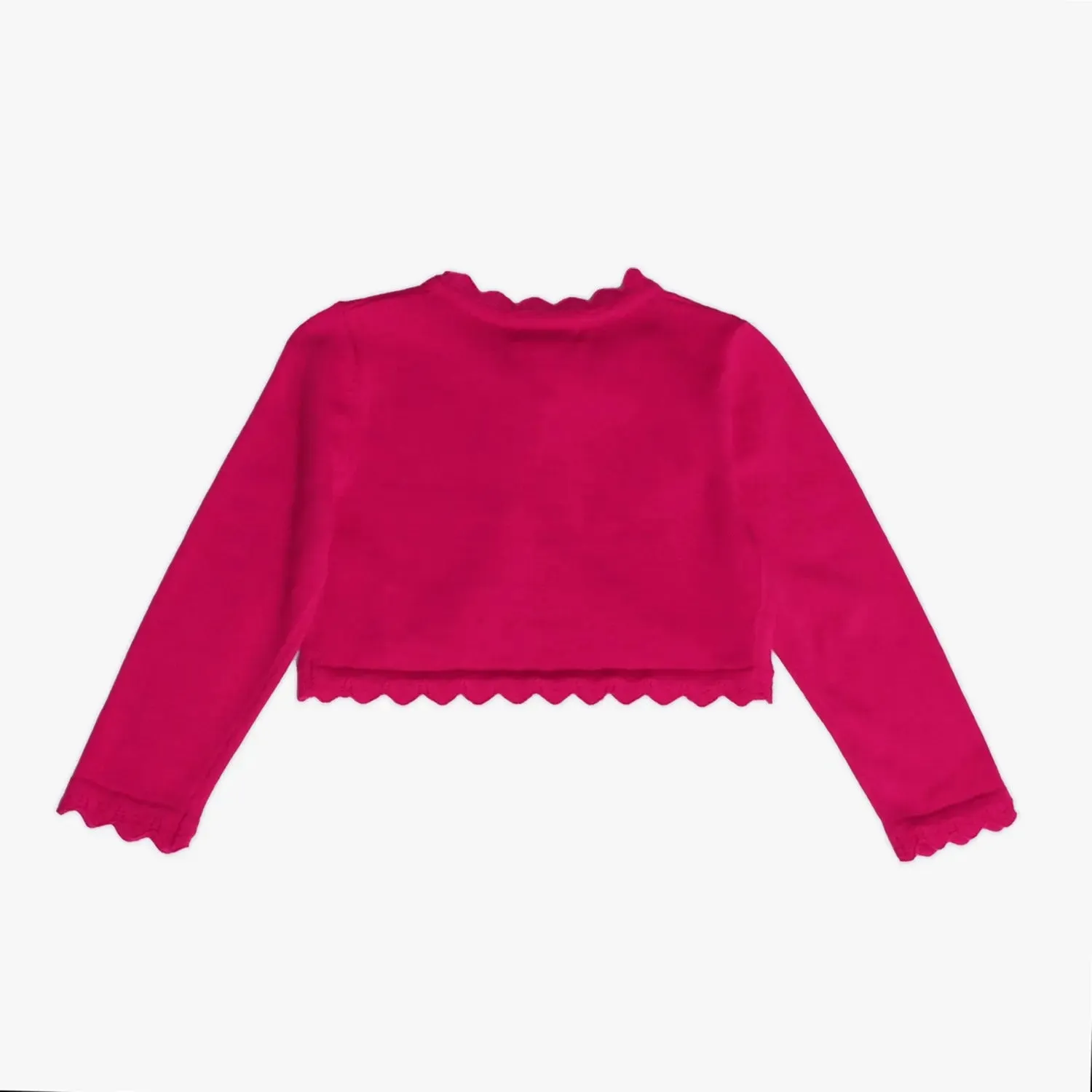 Red True Knit Bolero Cardigan