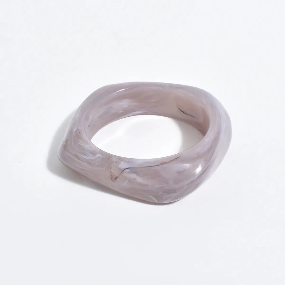 Resin Bangle (Grey)
