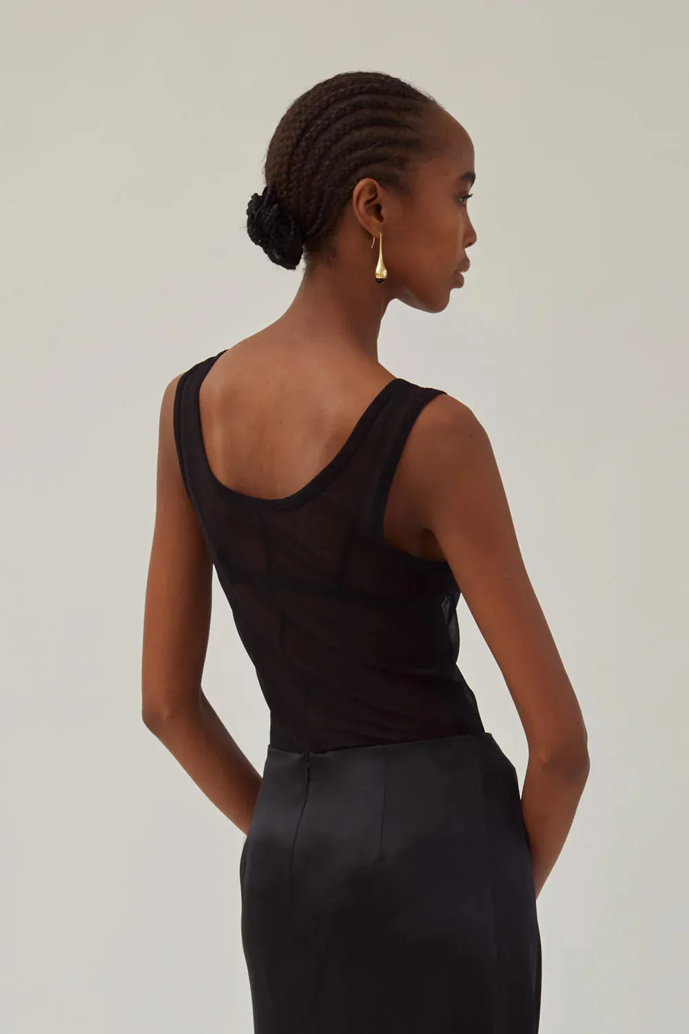 Rio Tank in Black