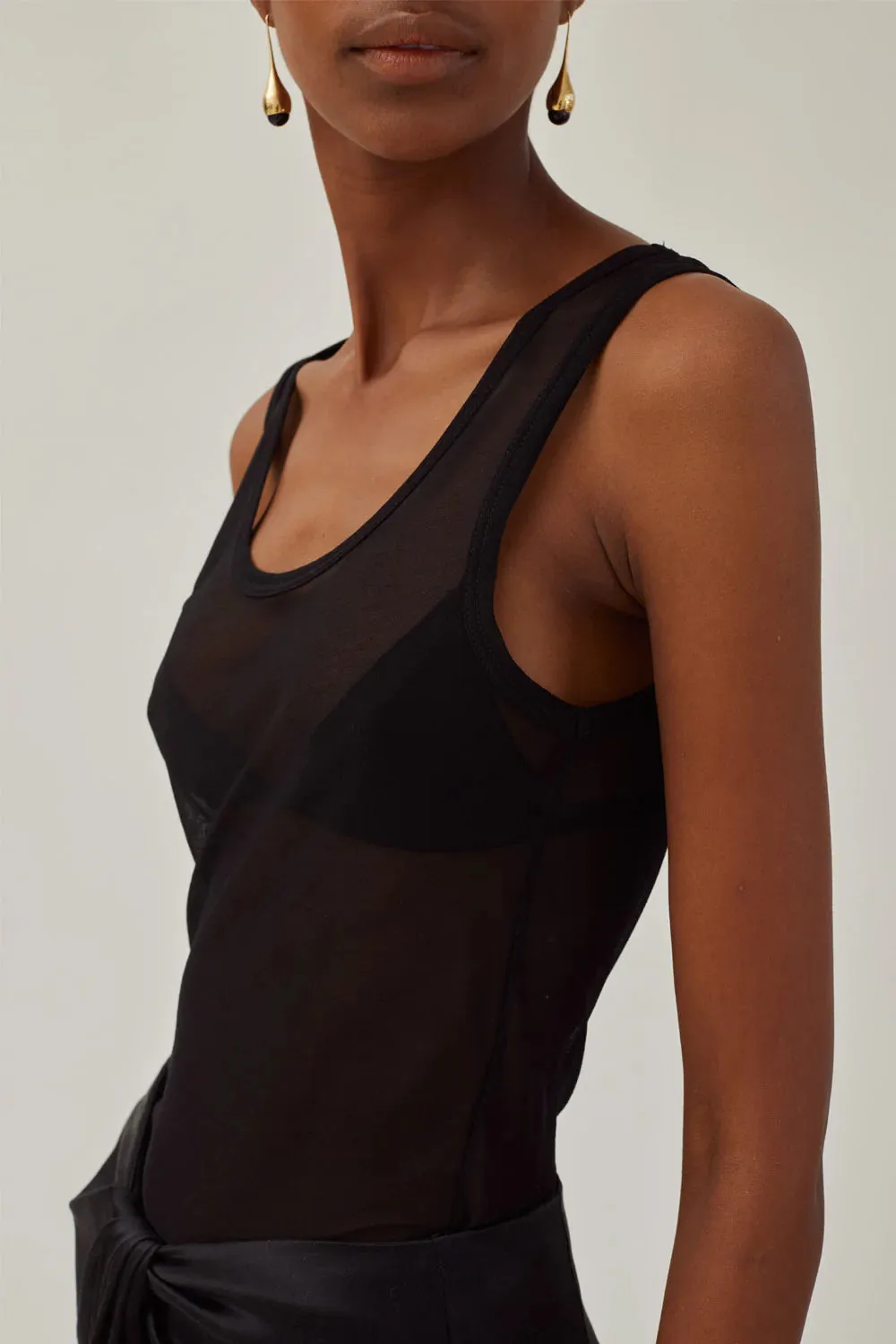Rio Tank in Black