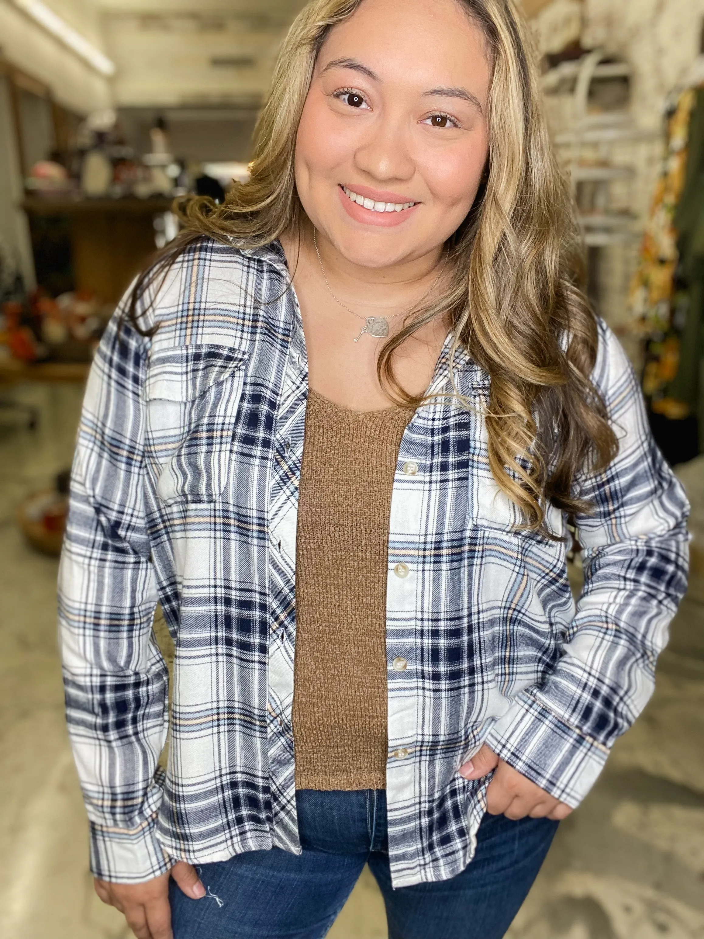 Save me Sailor Navy Flannel