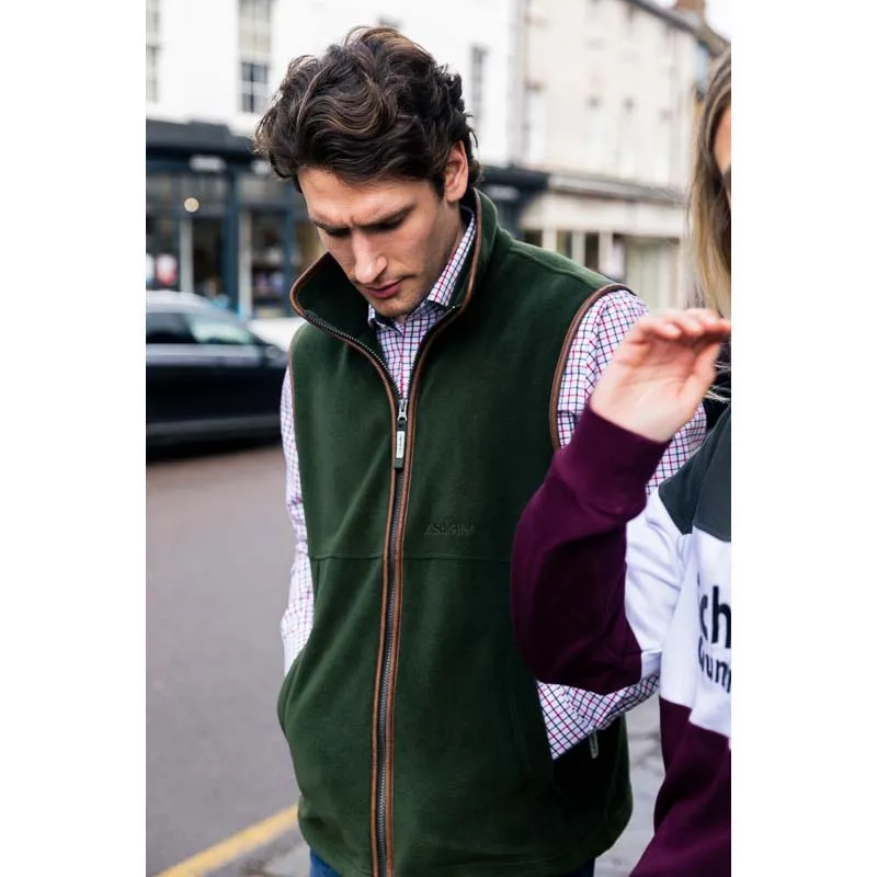 Schoffel Mens Oakham Fleece Gilet - Cedar