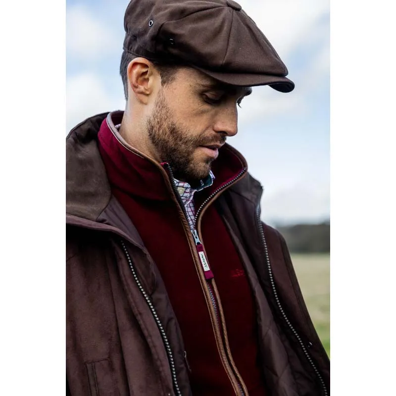Schoffel Mens Oakham Fleece Gilet - Claret