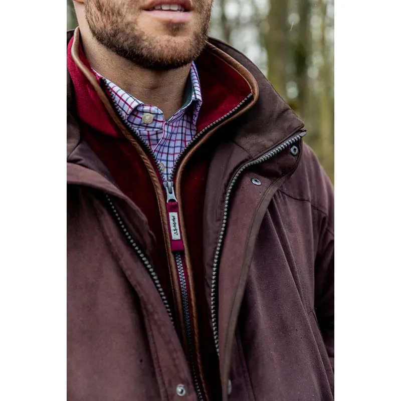 Schoffel Mens Oakham Fleece Gilet - Claret