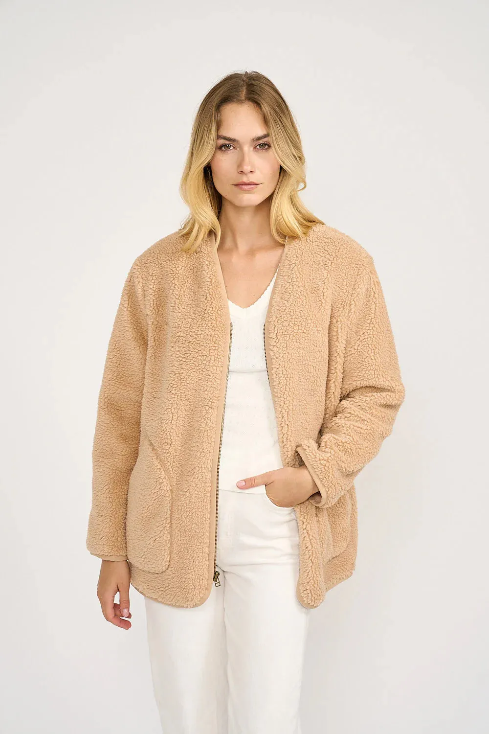Sherpa Barn Jacket - Camel