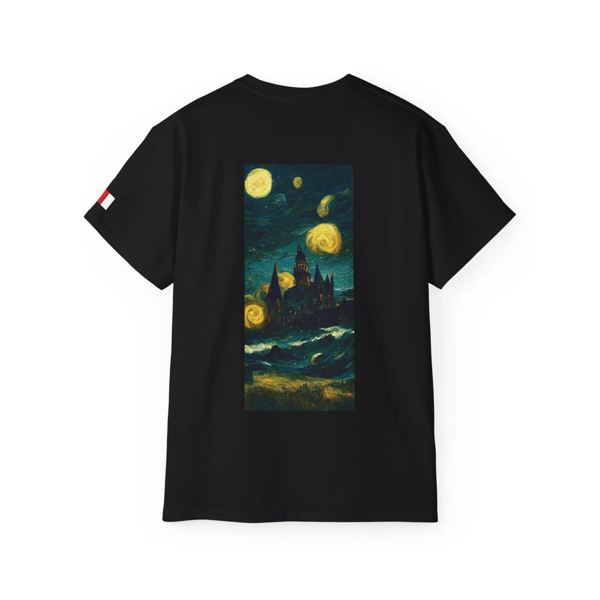 Starry Night Hogwarts Unisex Ultra Cotton Tee