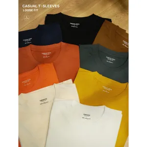The Marini 100% Cotton White Solid T Shirt