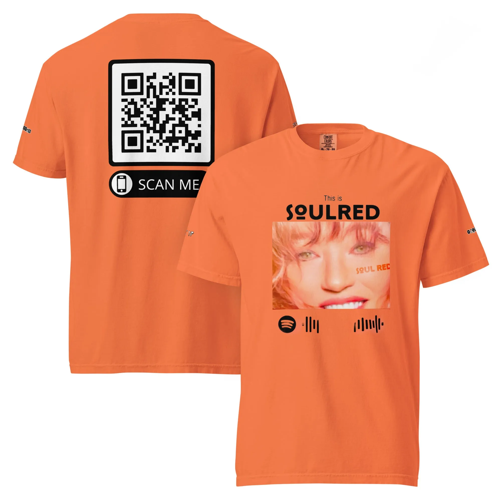 This is SOULRED Unisex garment-dyed heavyweight t-shirt