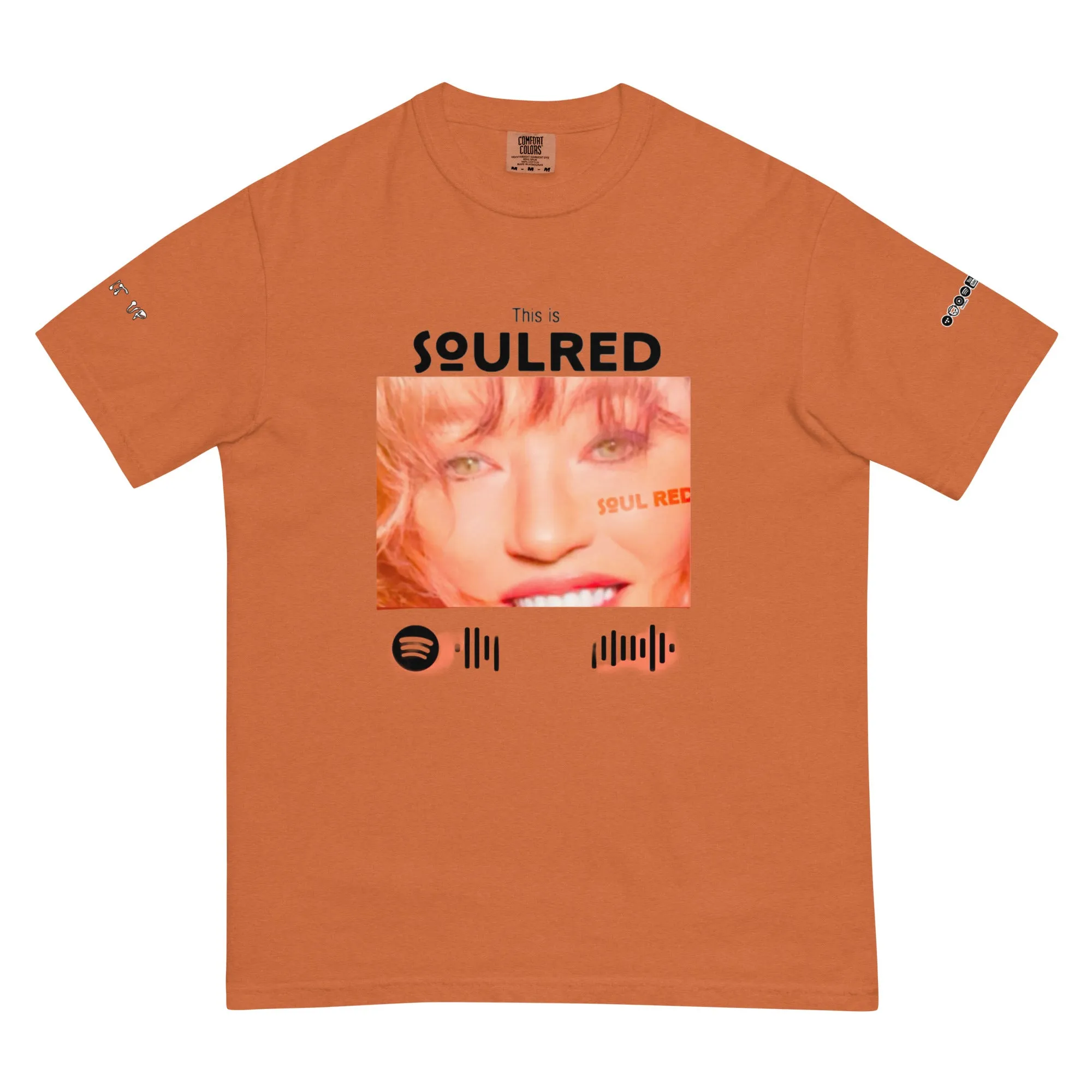 This is SOULRED Unisex garment-dyed heavyweight t-shirt