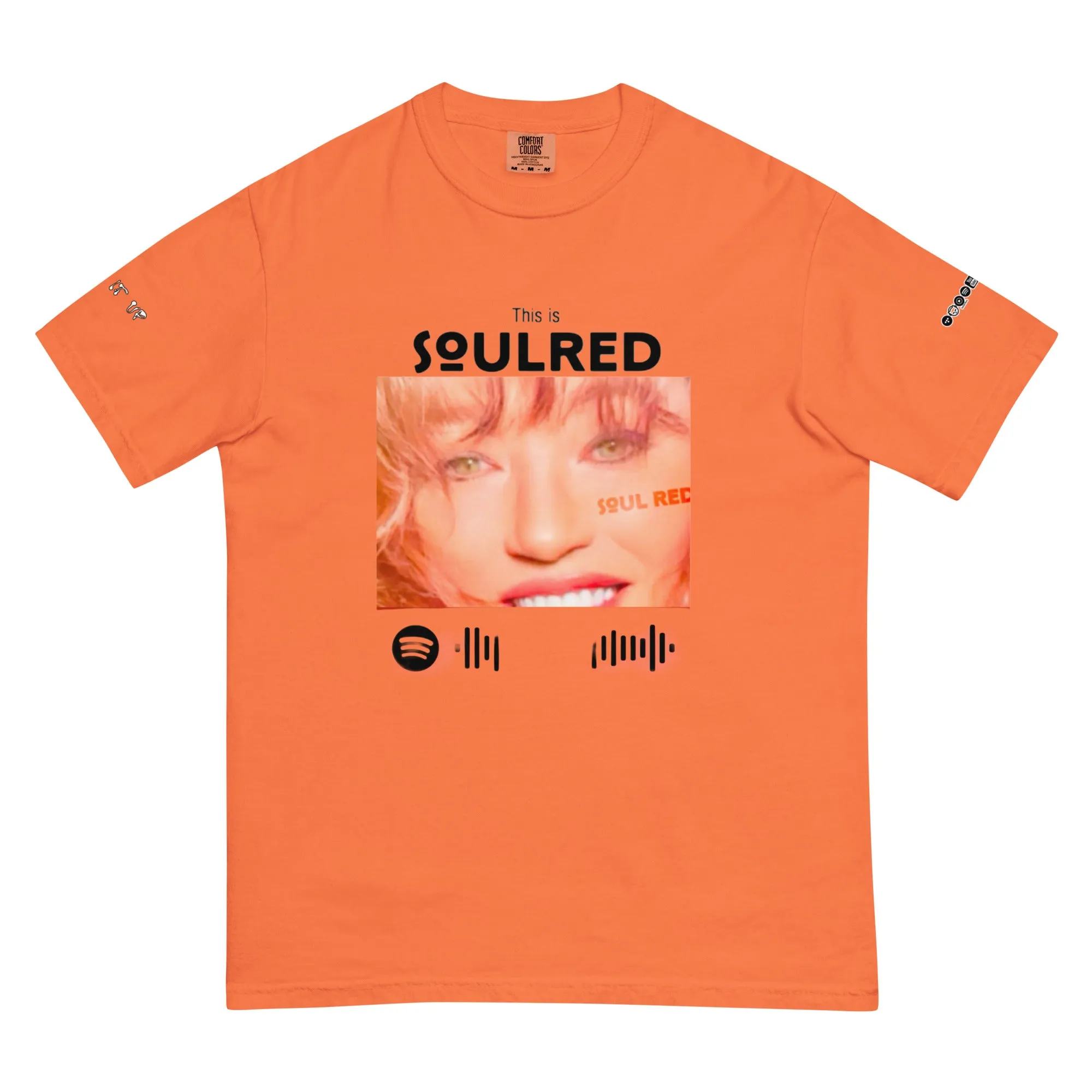 This is SOULRED Unisex garment-dyed heavyweight t-shirt