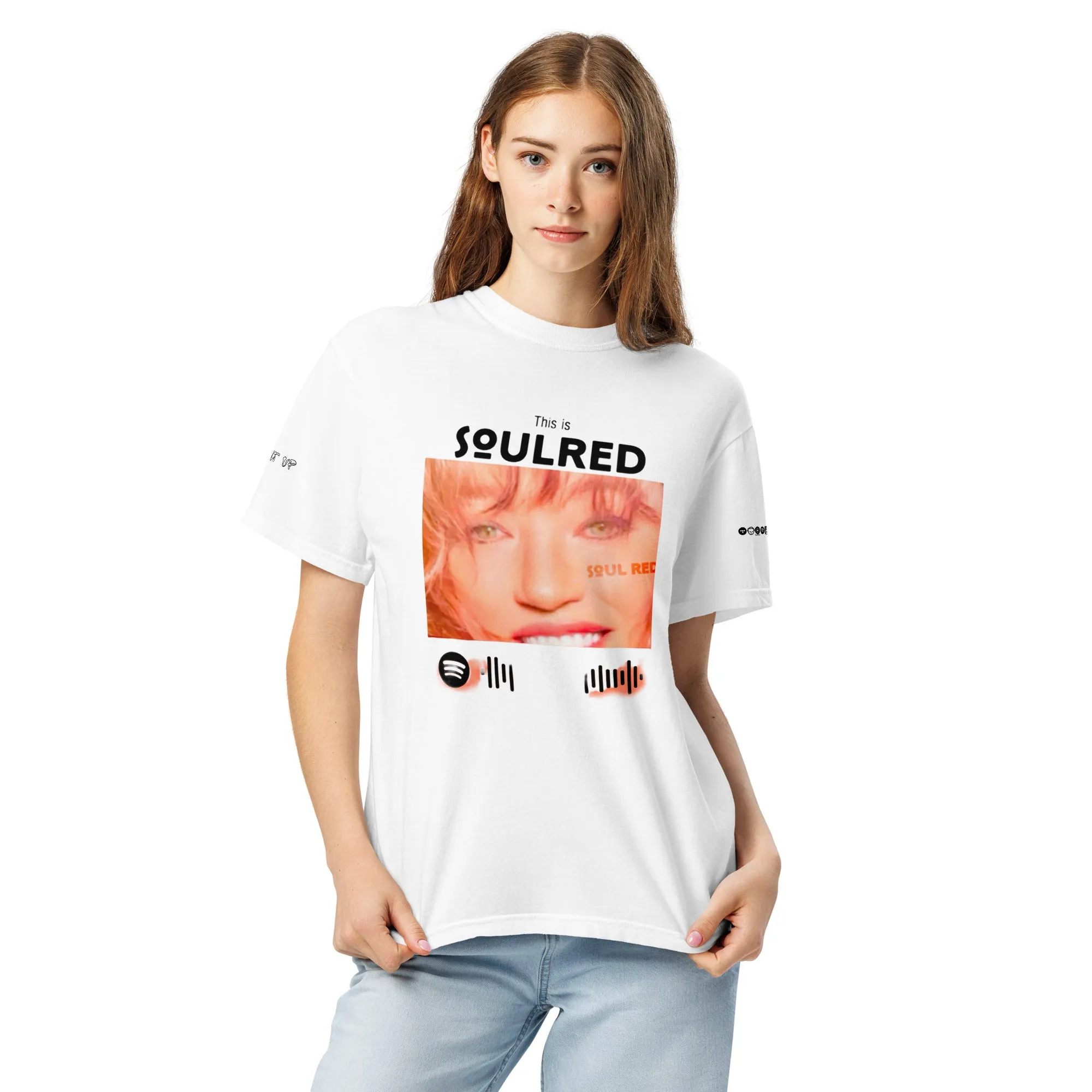 This is SOULRED Unisex garment-dyed heavyweight t-shirt