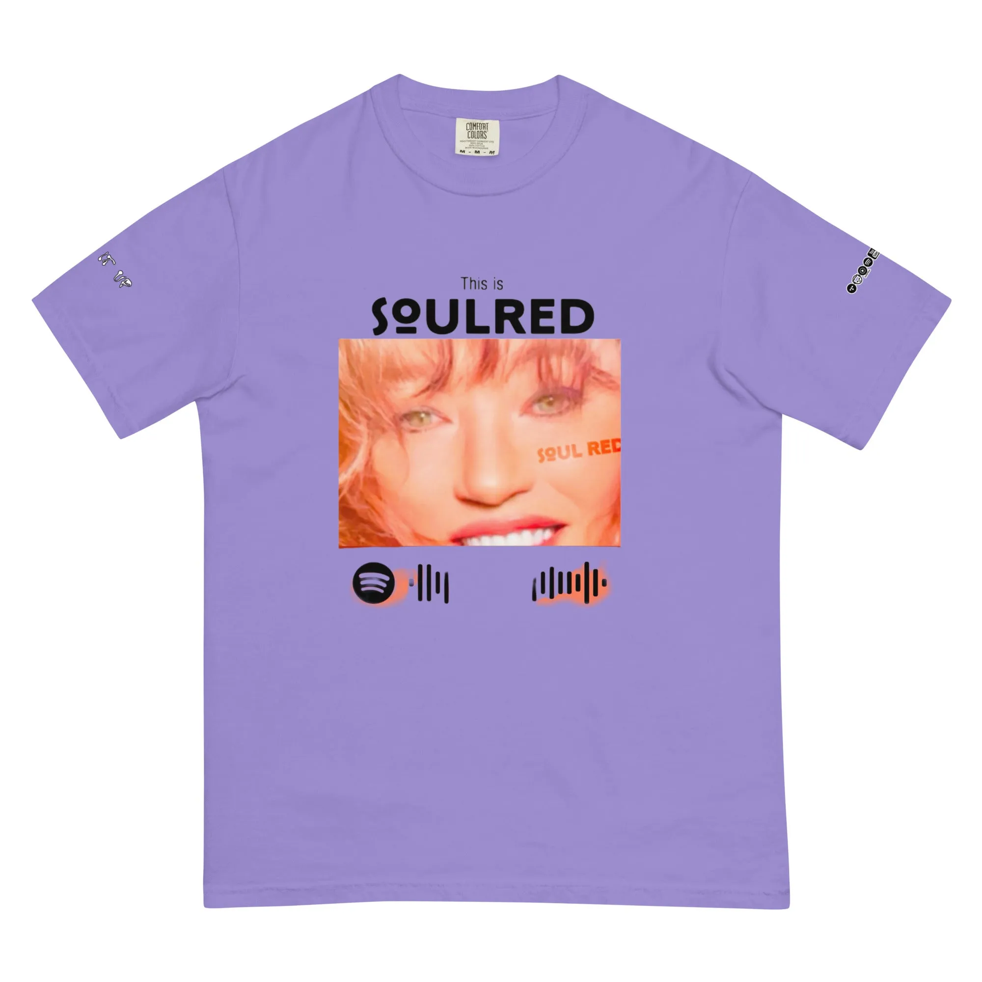 This is SOULRED Unisex garment-dyed heavyweight t-shirt