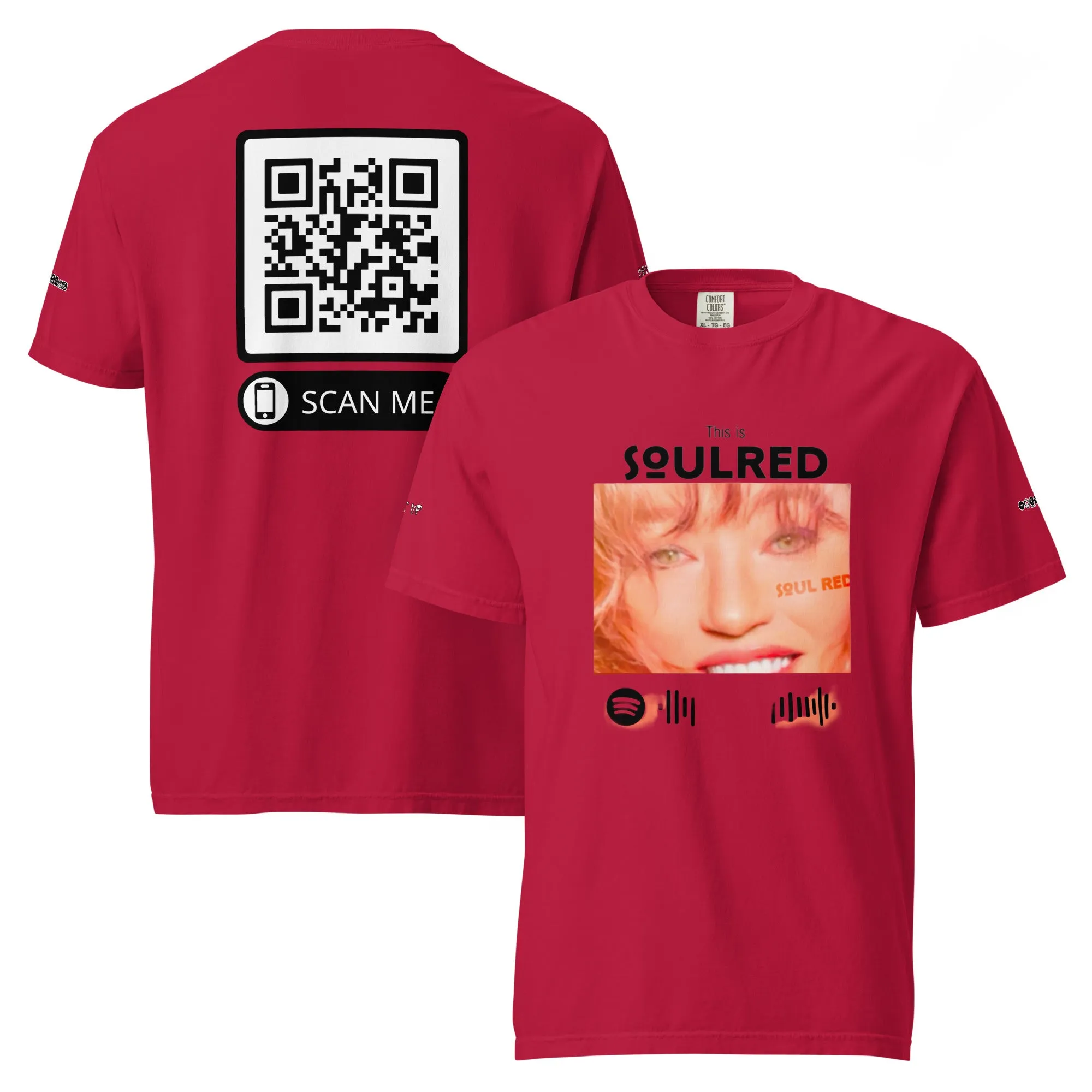 This is SOULRED Unisex garment-dyed heavyweight t-shirt