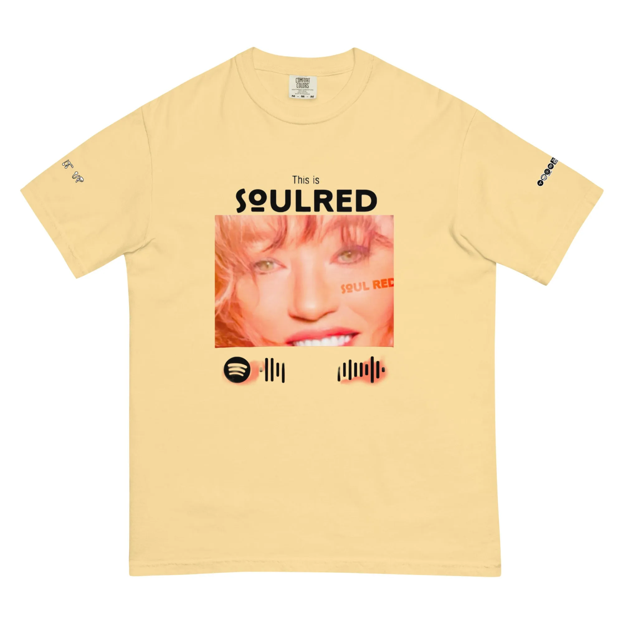 This is SOULRED Unisex garment-dyed heavyweight t-shirt