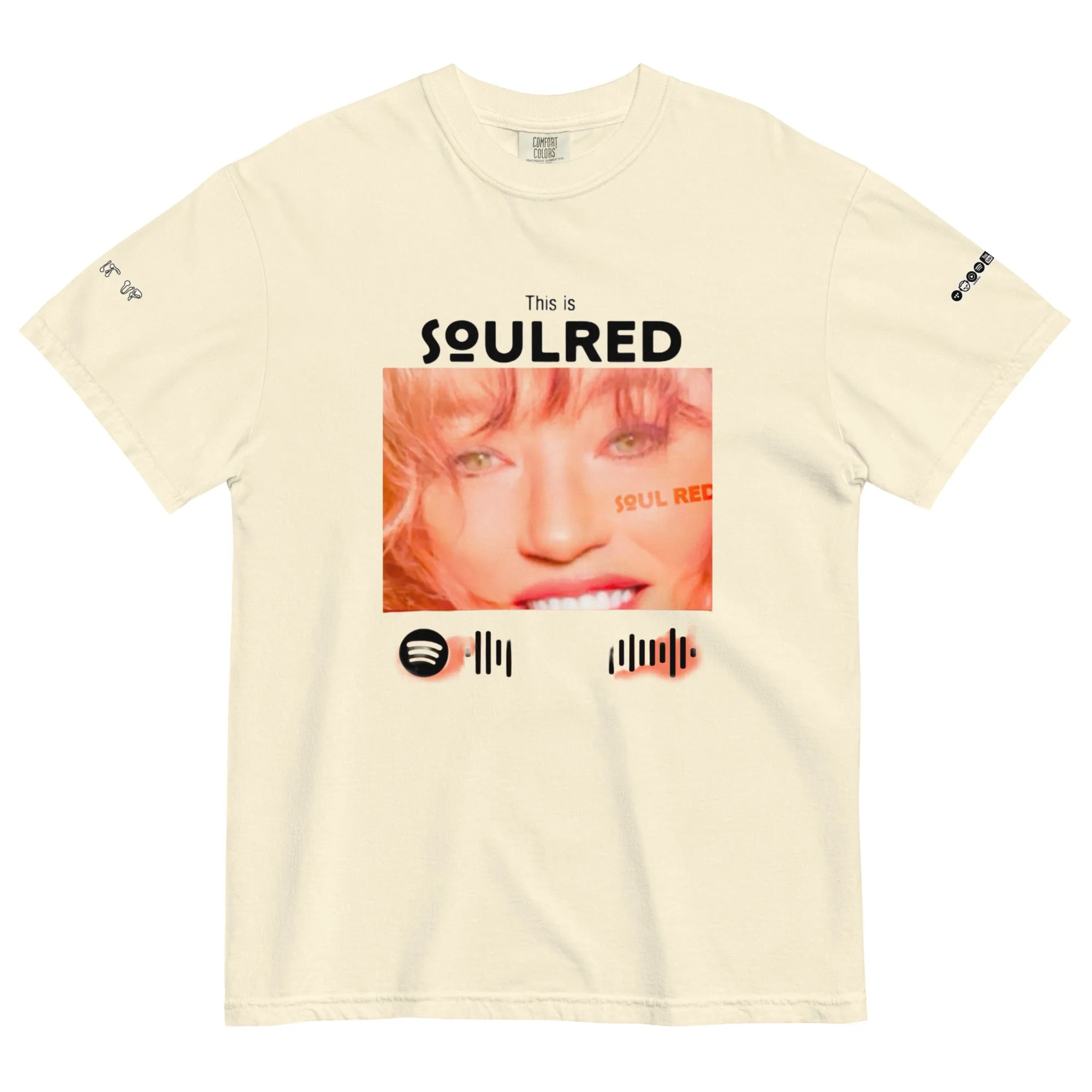 This is SOULRED Unisex garment-dyed heavyweight t-shirt