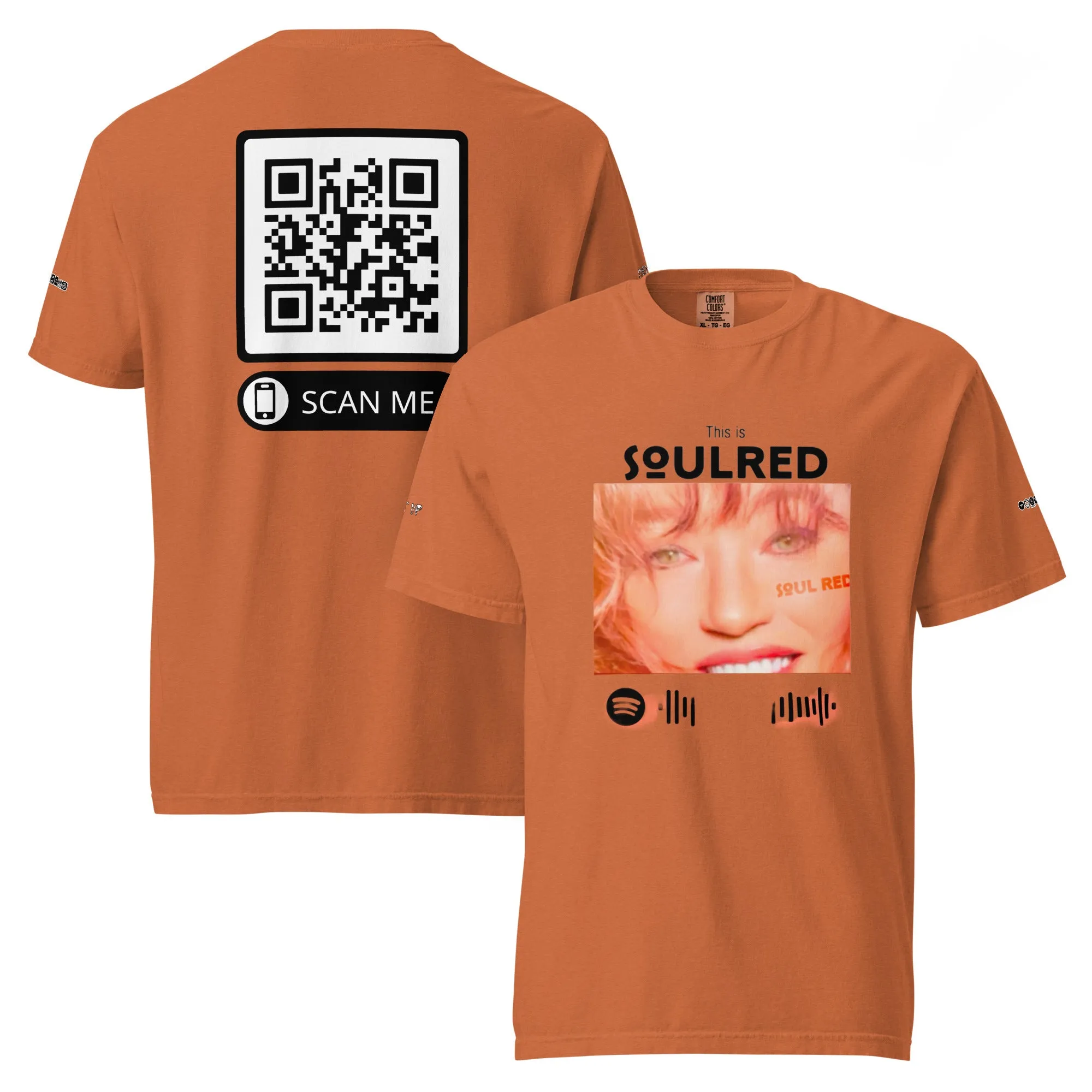This is SOULRED Unisex garment-dyed heavyweight t-shirt