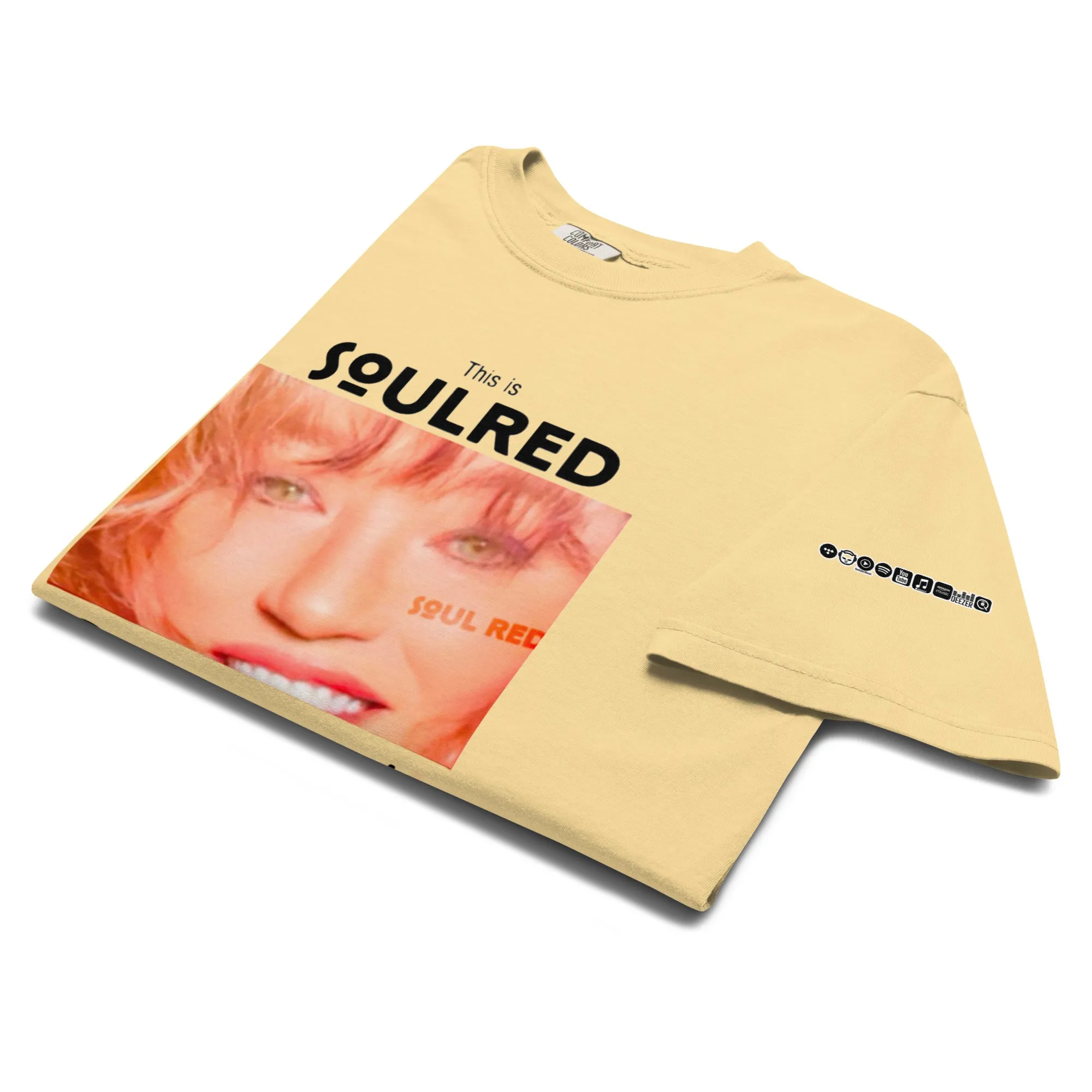 This is SOULRED Unisex garment-dyed heavyweight t-shirt