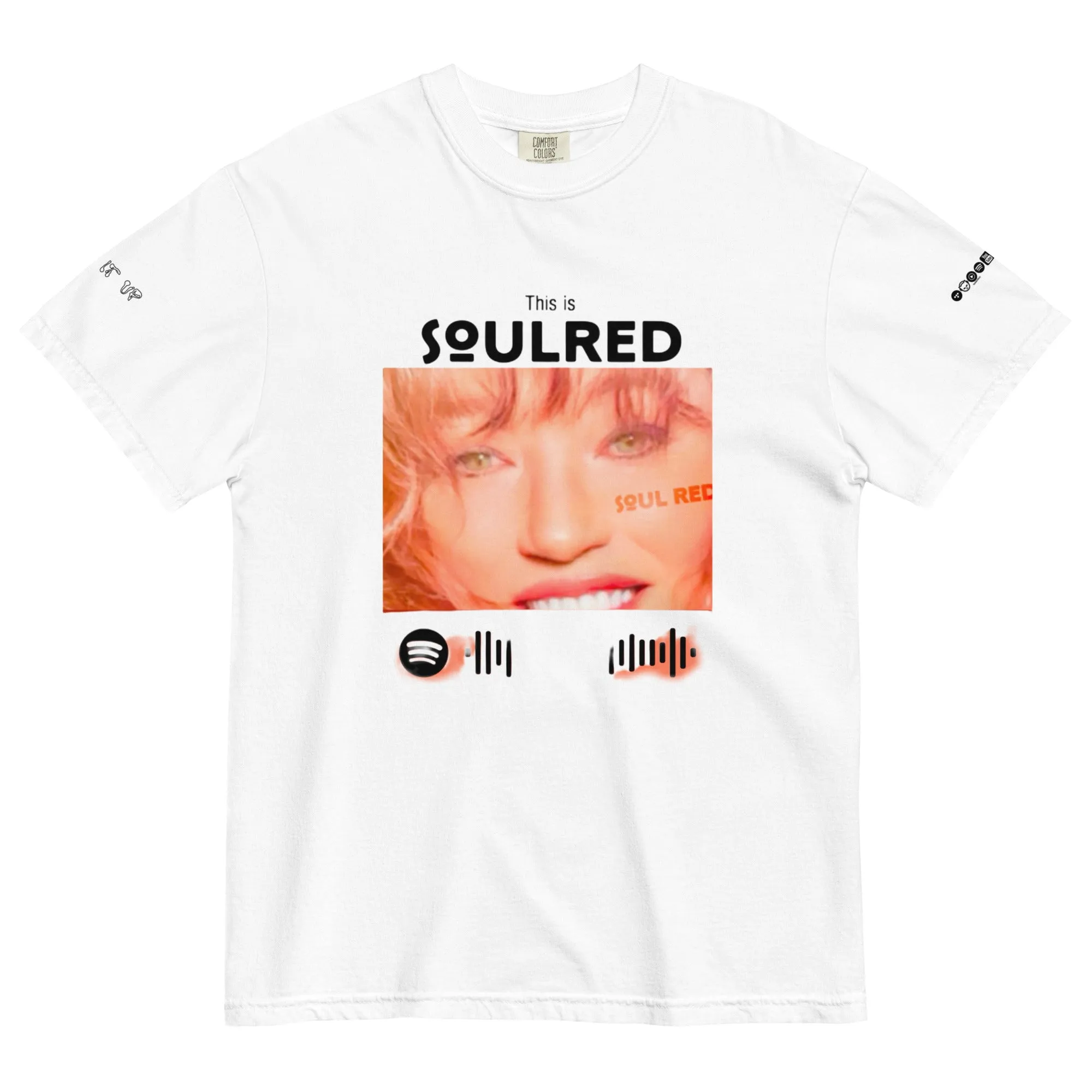 This is SOULRED Unisex garment-dyed heavyweight t-shirt