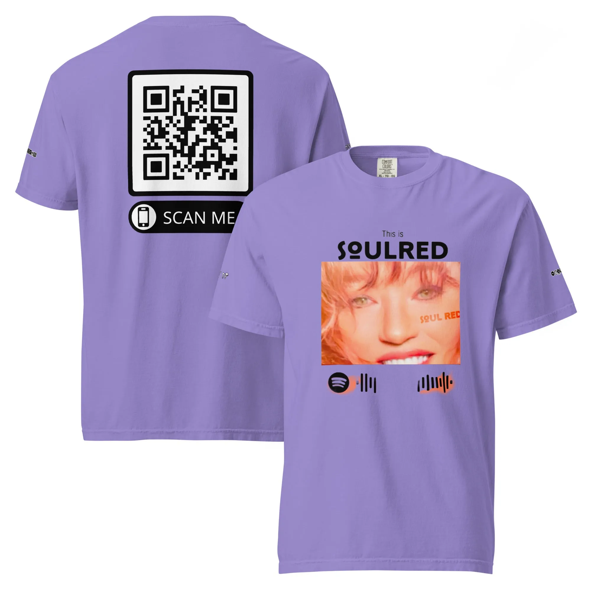 This is SOULRED Unisex garment-dyed heavyweight t-shirt