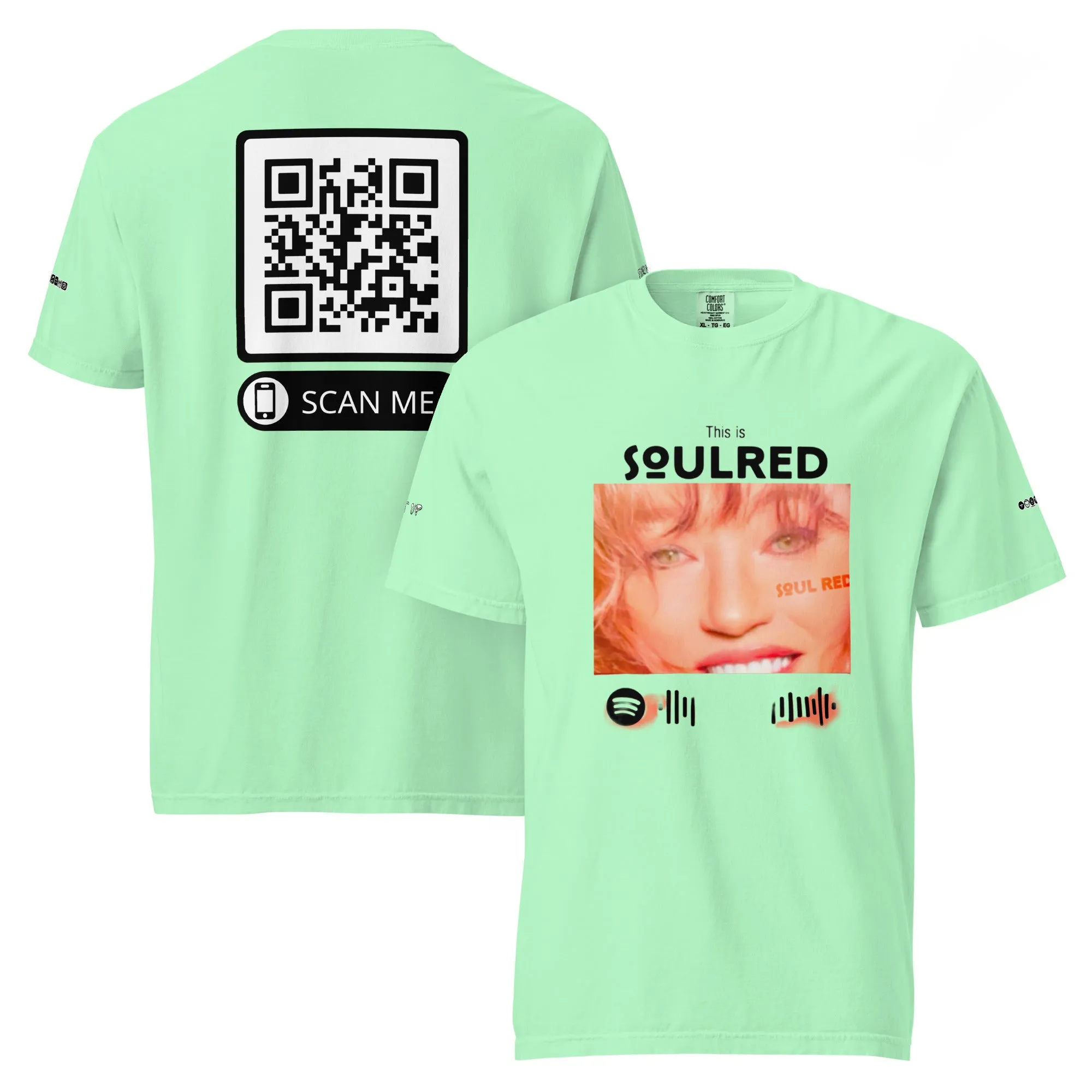 This is SOULRED Unisex garment-dyed heavyweight t-shirt