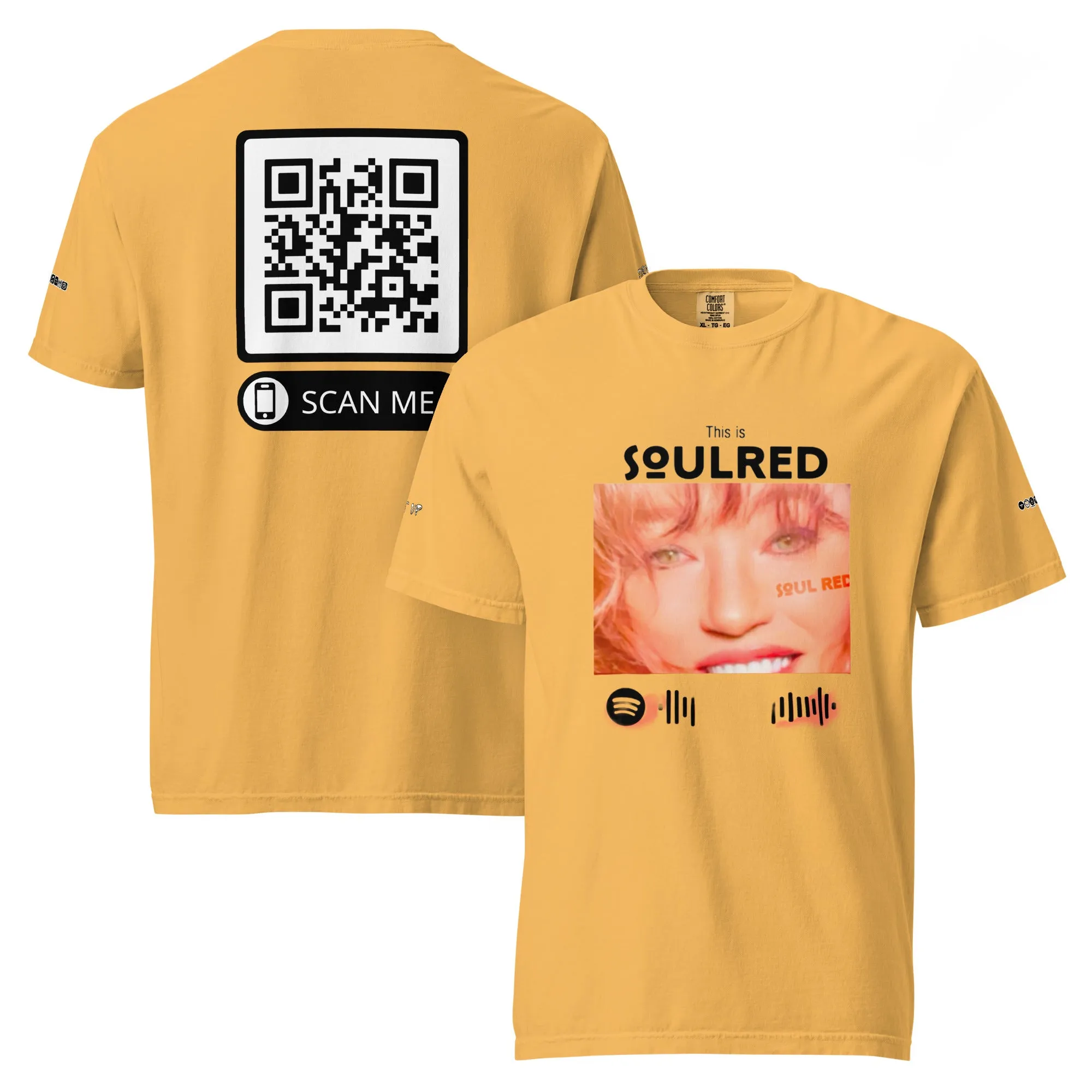 This is SOULRED Unisex garment-dyed heavyweight t-shirt
