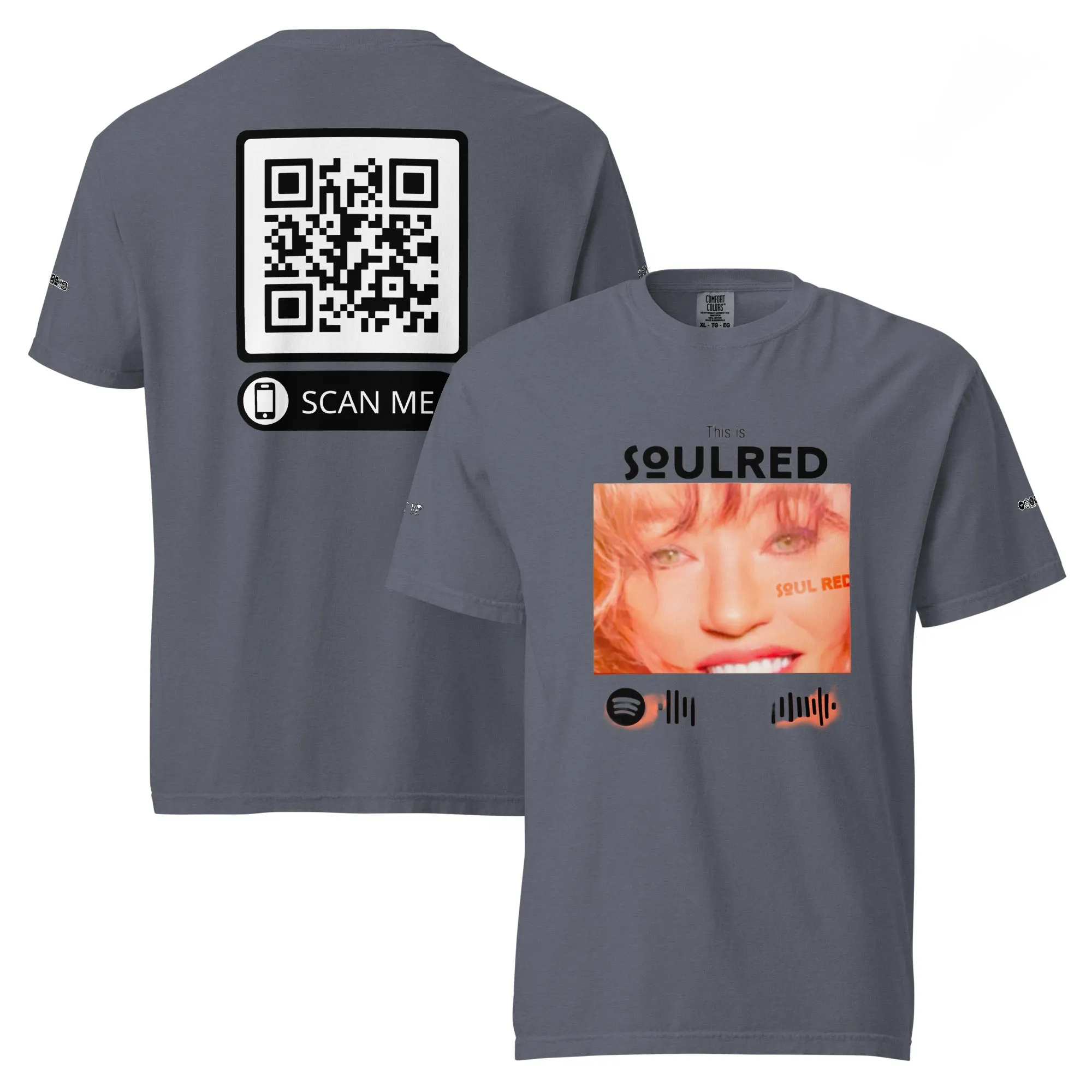 This is SOULRED Unisex garment-dyed heavyweight t-shirt