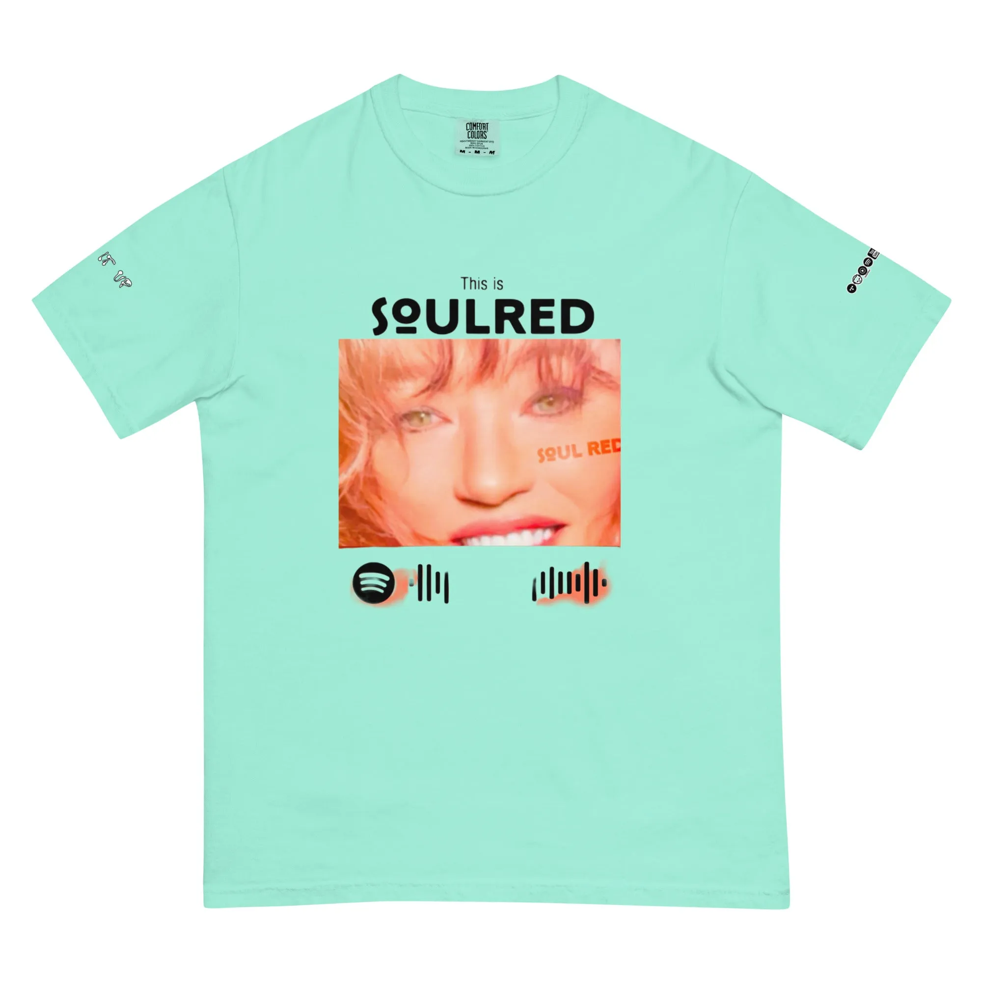This is SOULRED Unisex garment-dyed heavyweight t-shirt