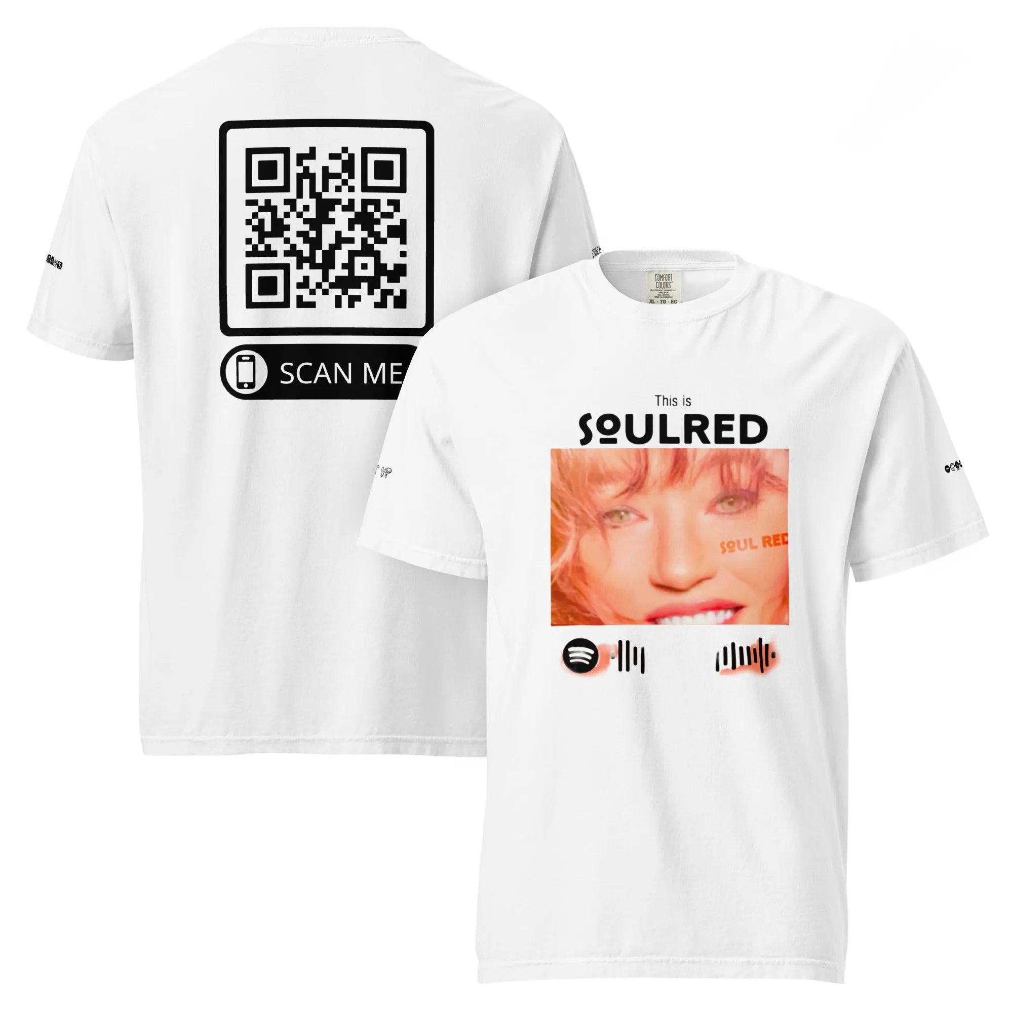 This is SOULRED Unisex garment-dyed heavyweight t-shirt