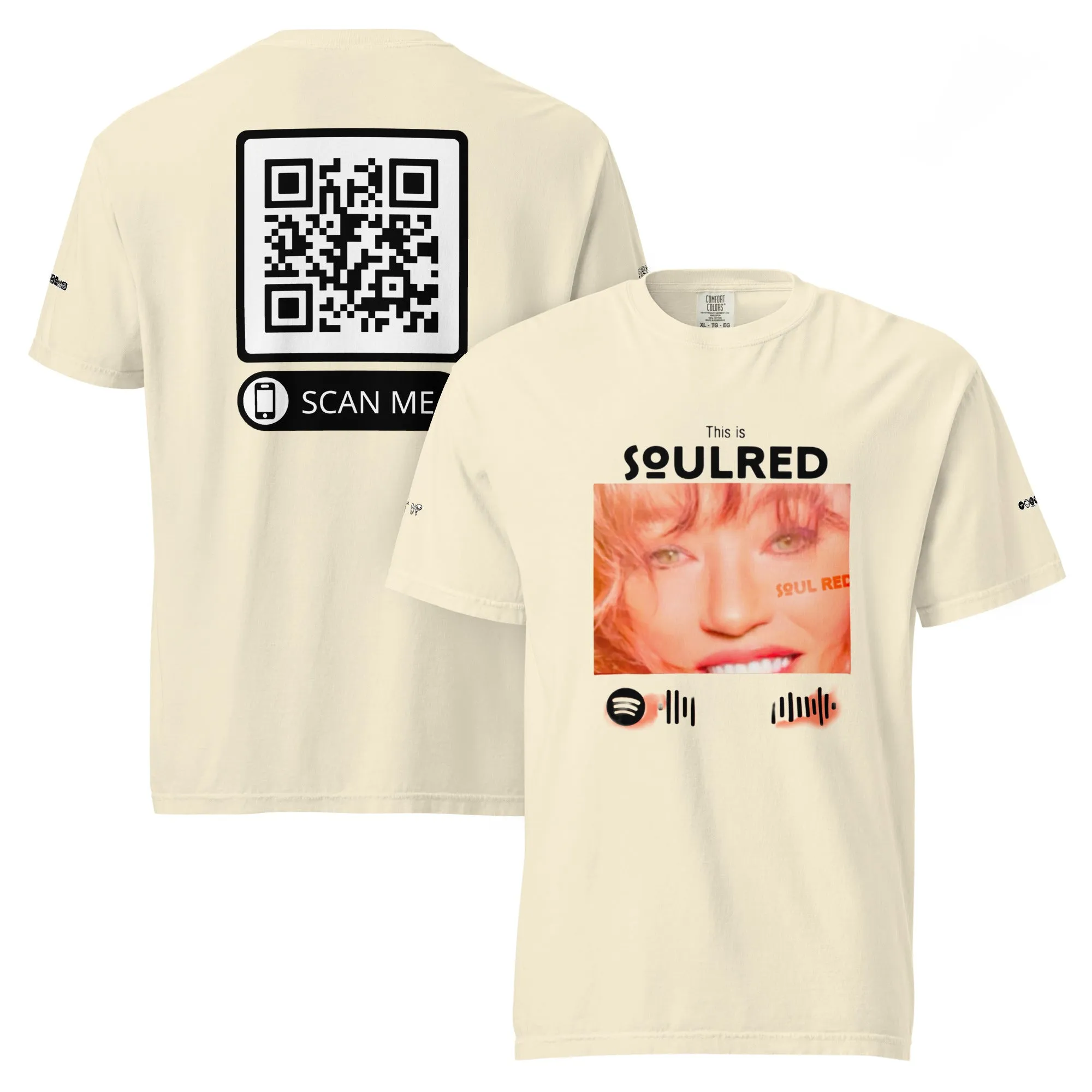 This is SOULRED Unisex garment-dyed heavyweight t-shirt