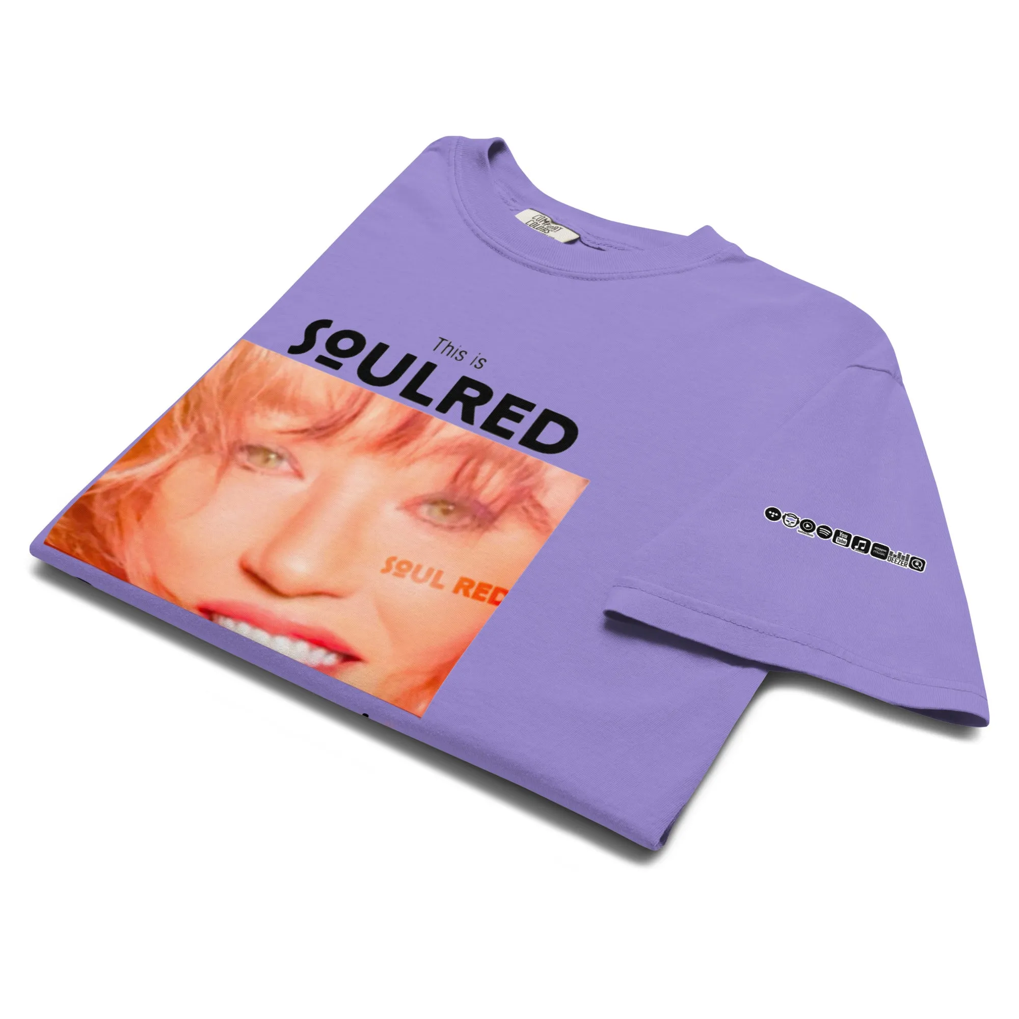 This is SOULRED Unisex garment-dyed heavyweight t-shirt