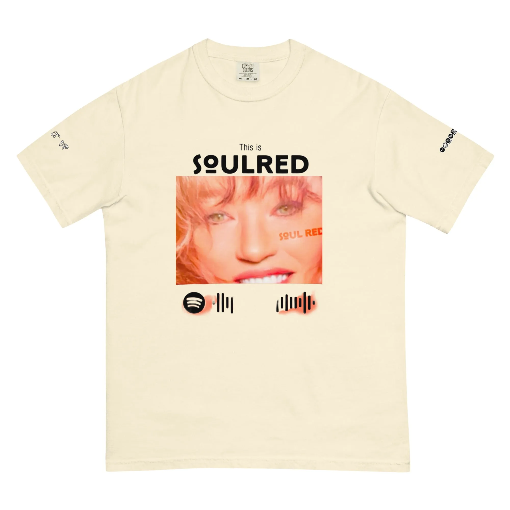 This is SOULRED Unisex garment-dyed heavyweight t-shirt