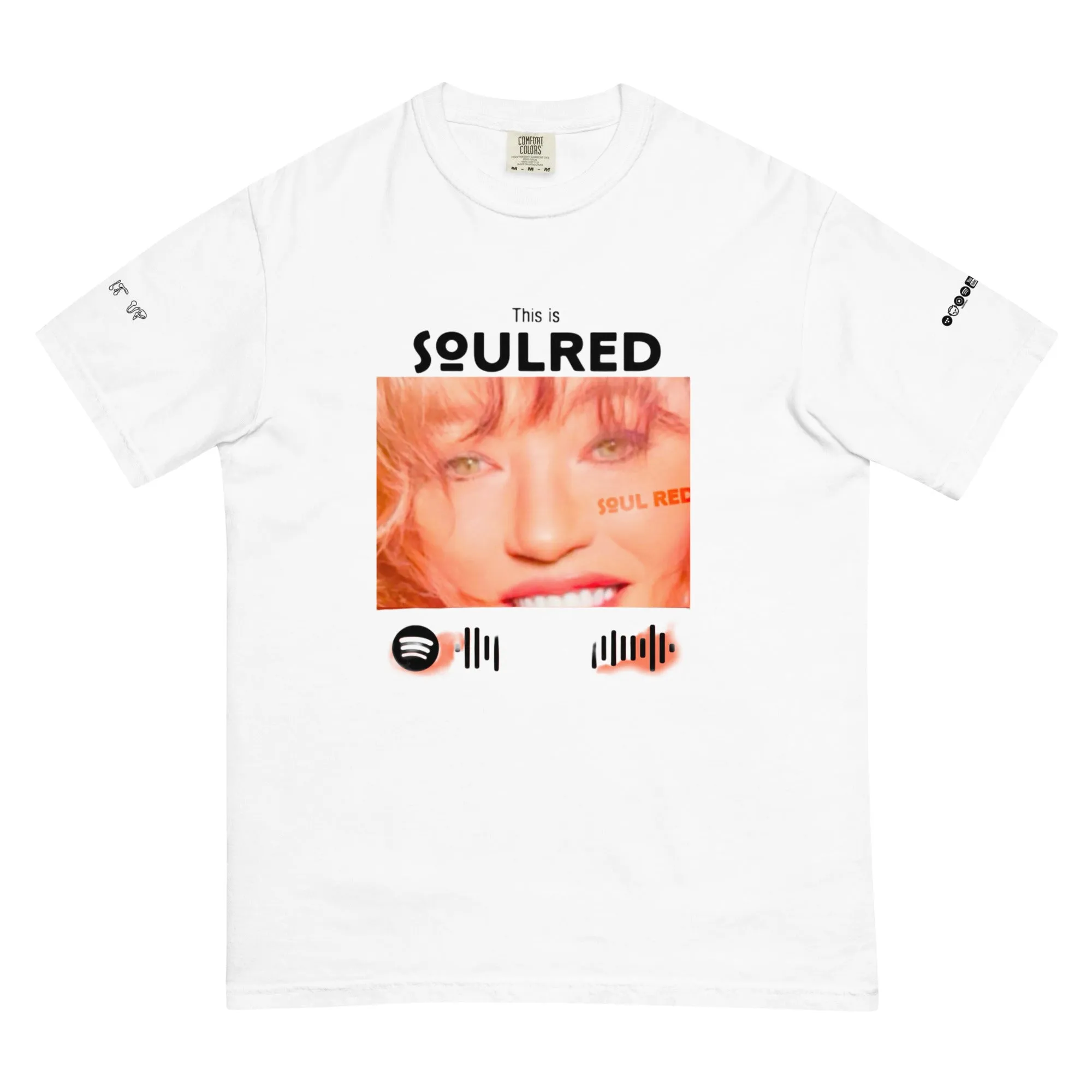 This is SOULRED Unisex garment-dyed heavyweight t-shirt