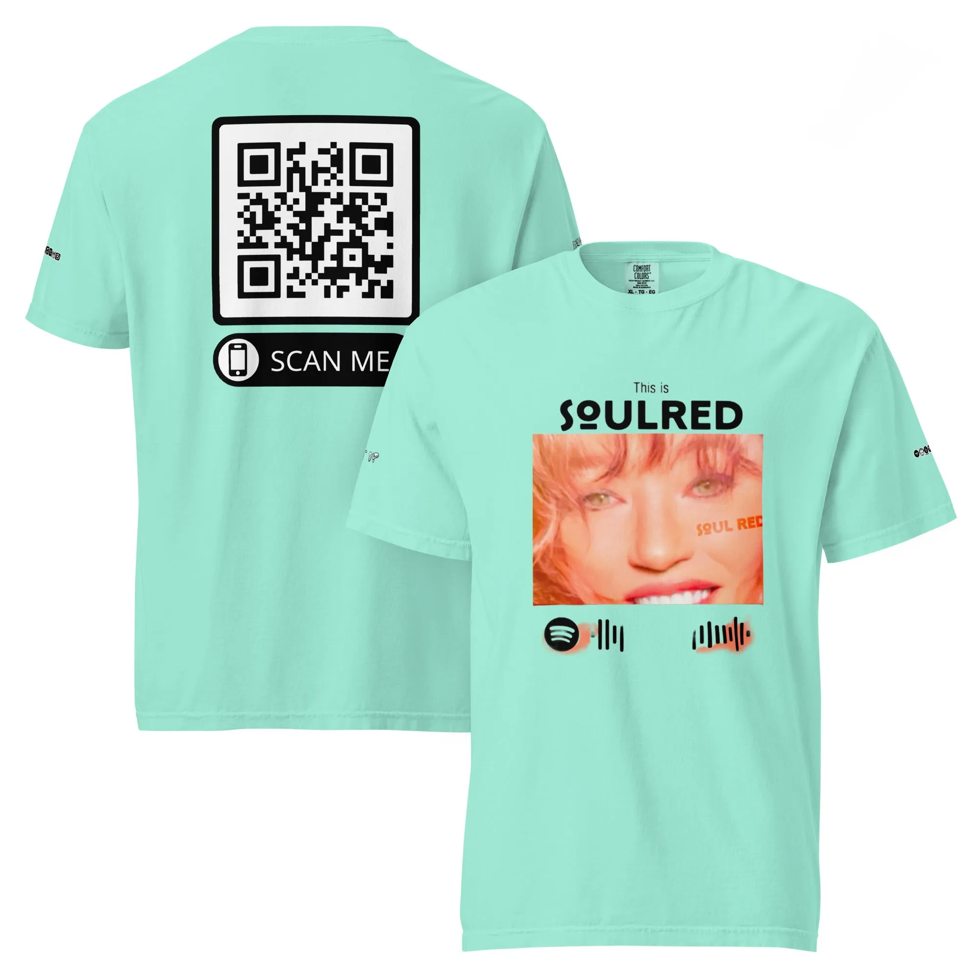 This is SOULRED Unisex garment-dyed heavyweight t-shirt