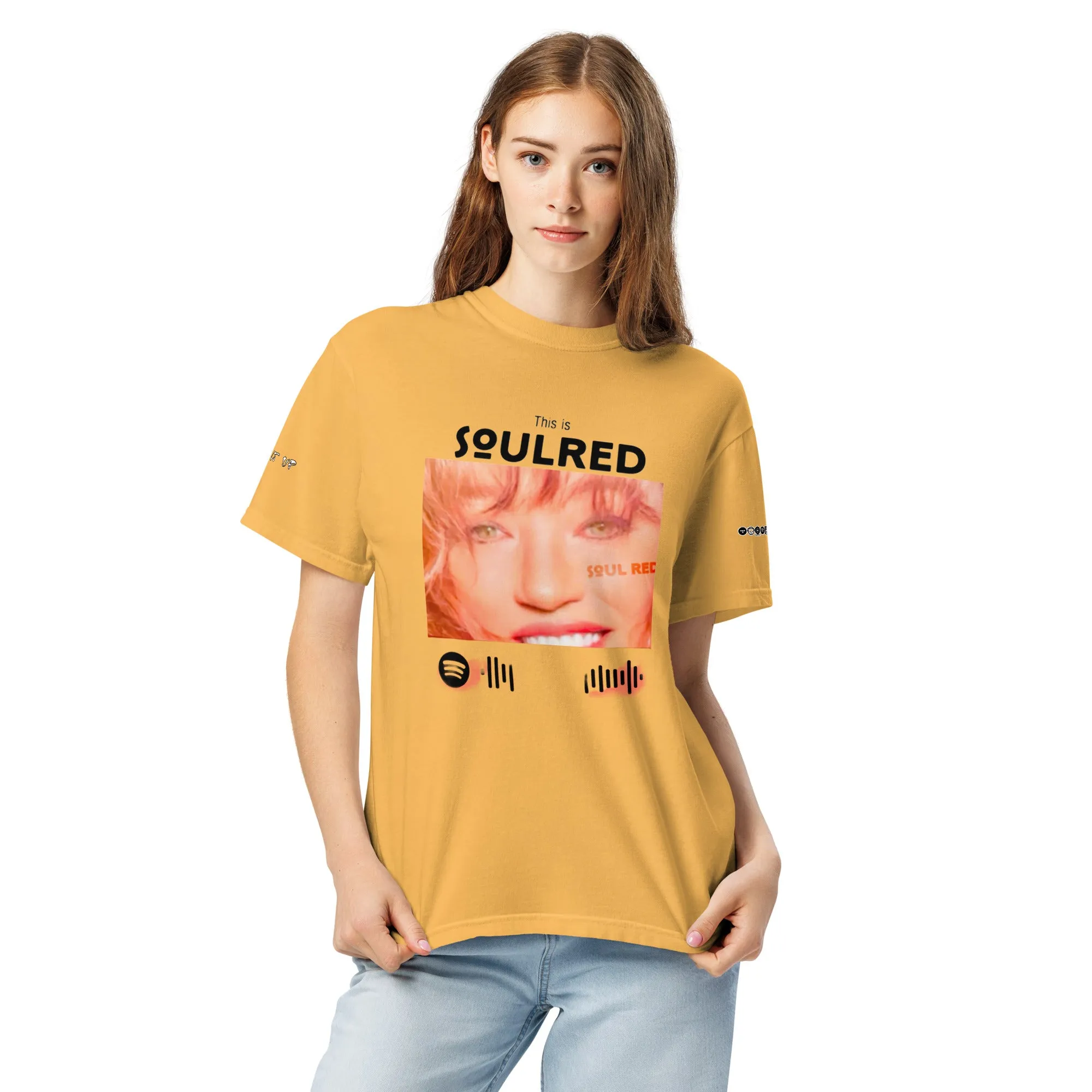 This is SOULRED Unisex garment-dyed heavyweight t-shirt