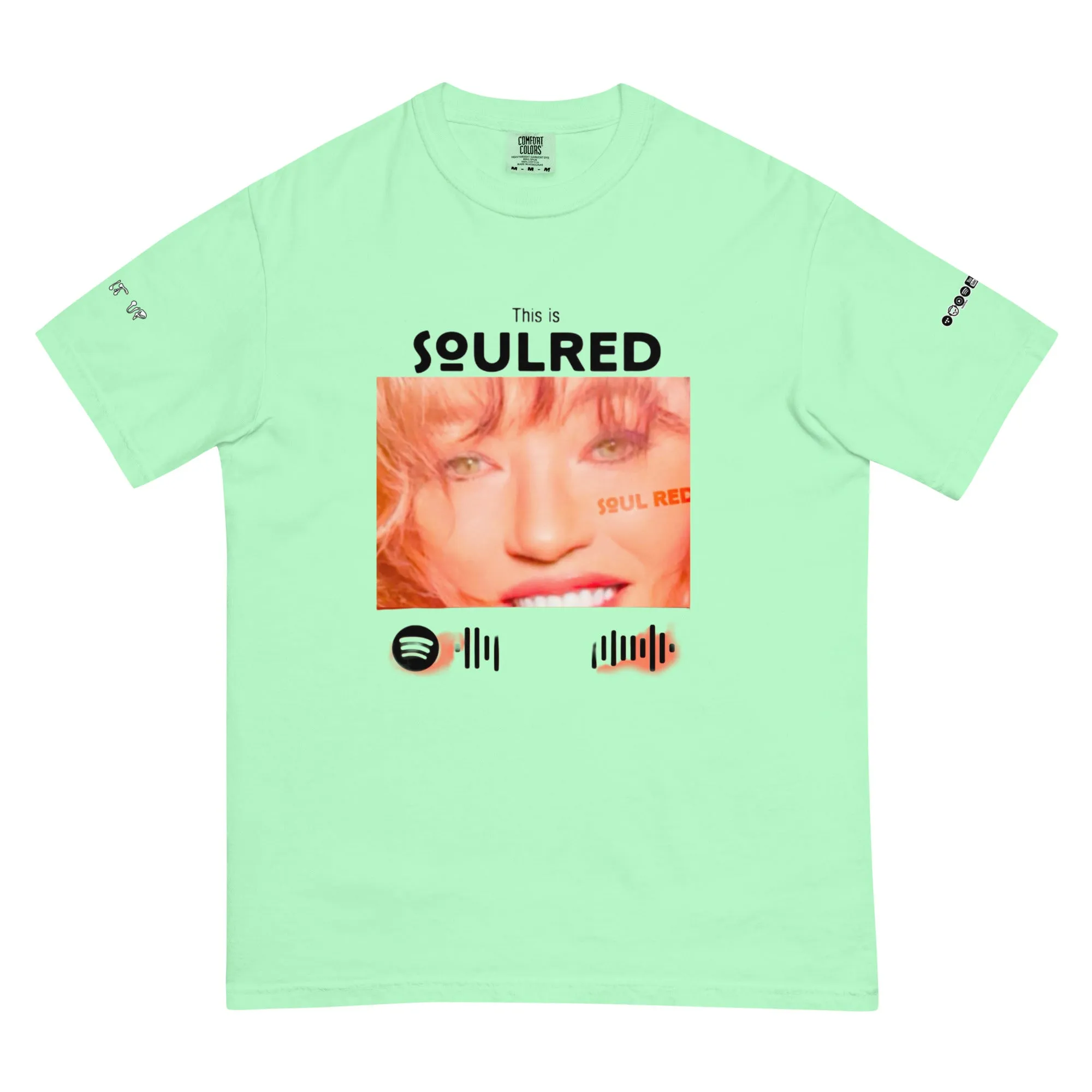 This is SOULRED Unisex garment-dyed heavyweight t-shirt