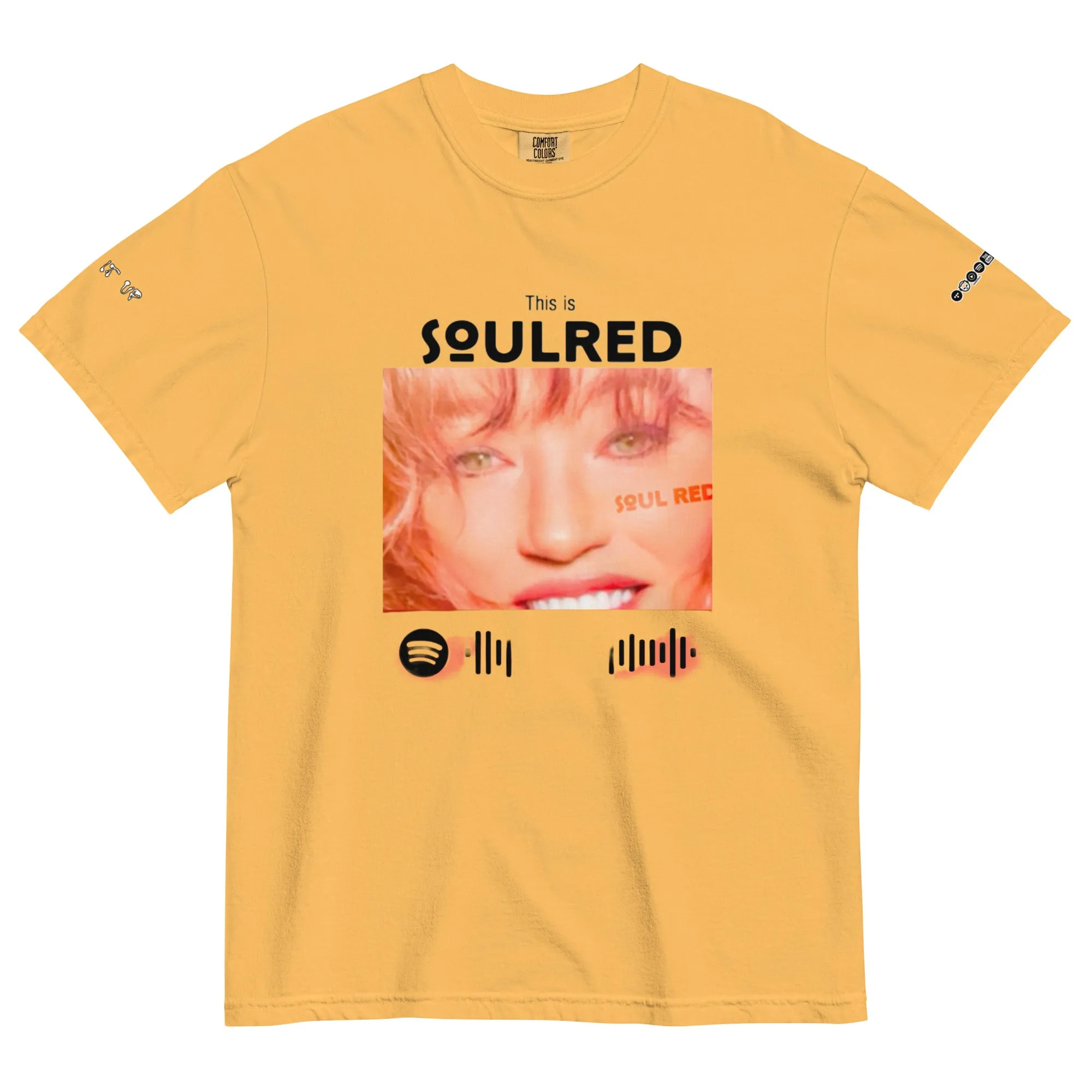 This is SOULRED Unisex garment-dyed heavyweight t-shirt